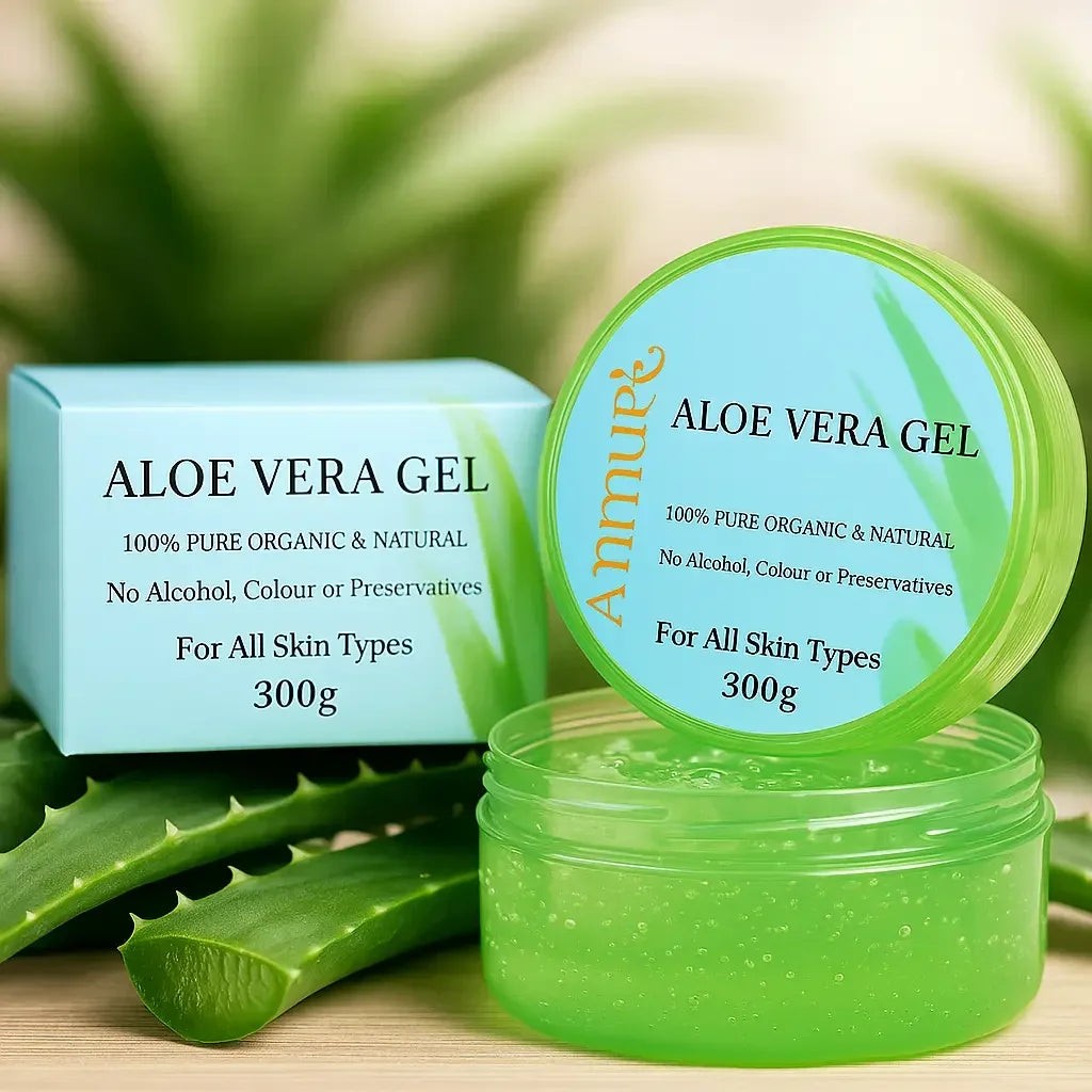 Gel de aloe vera orgánico Ammuri para todo tipo de pieles