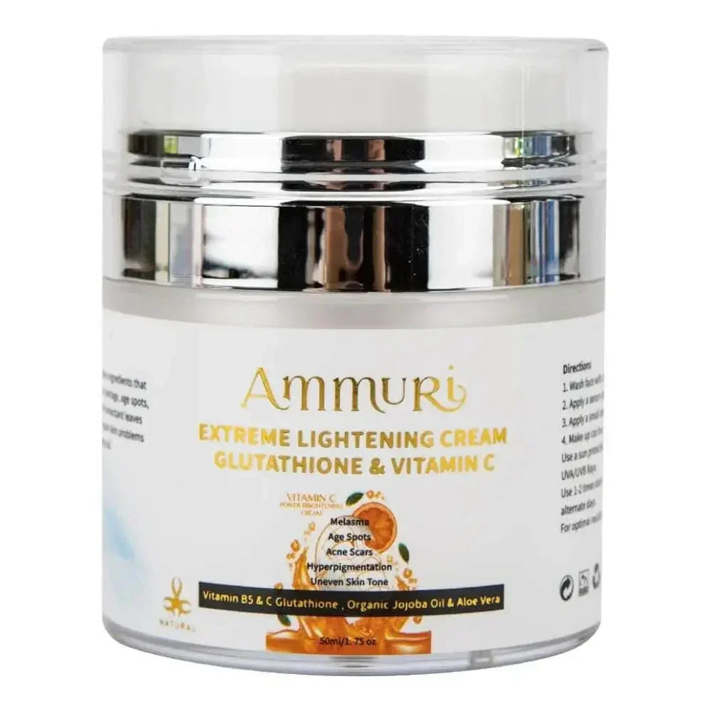 Crema hidratante iluminadora Ammuri – Para rostro, cuerpo y zonas sensibles (50 g)