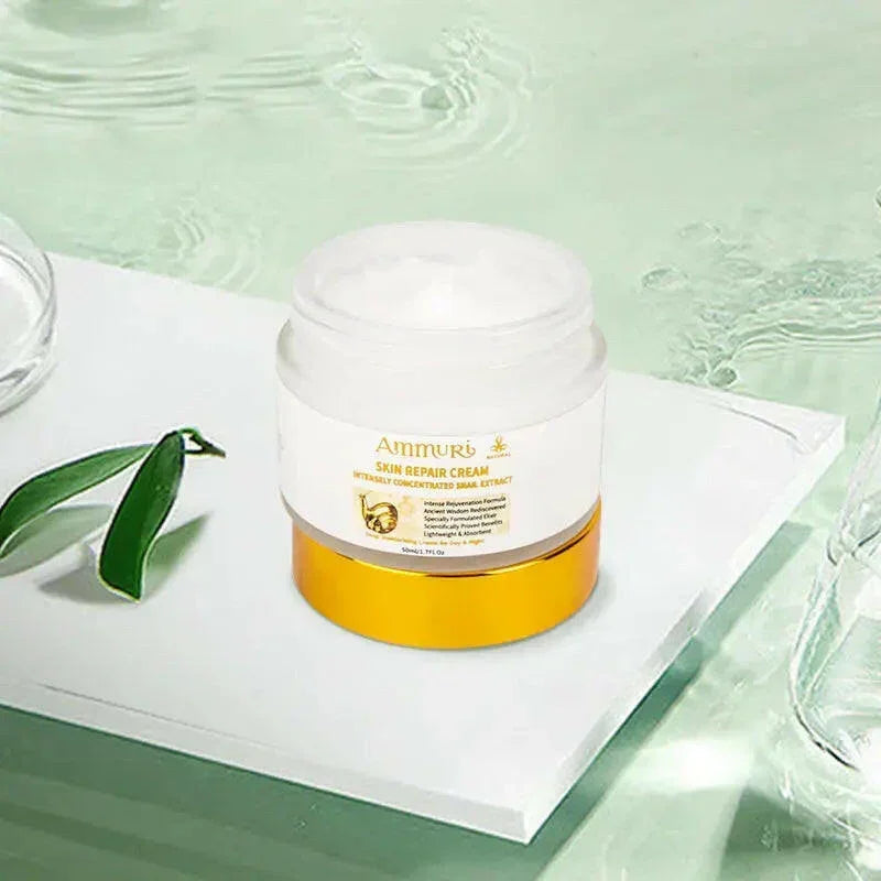 Crema para la piel con extracto de caracol Ammuri para una reparación profunda